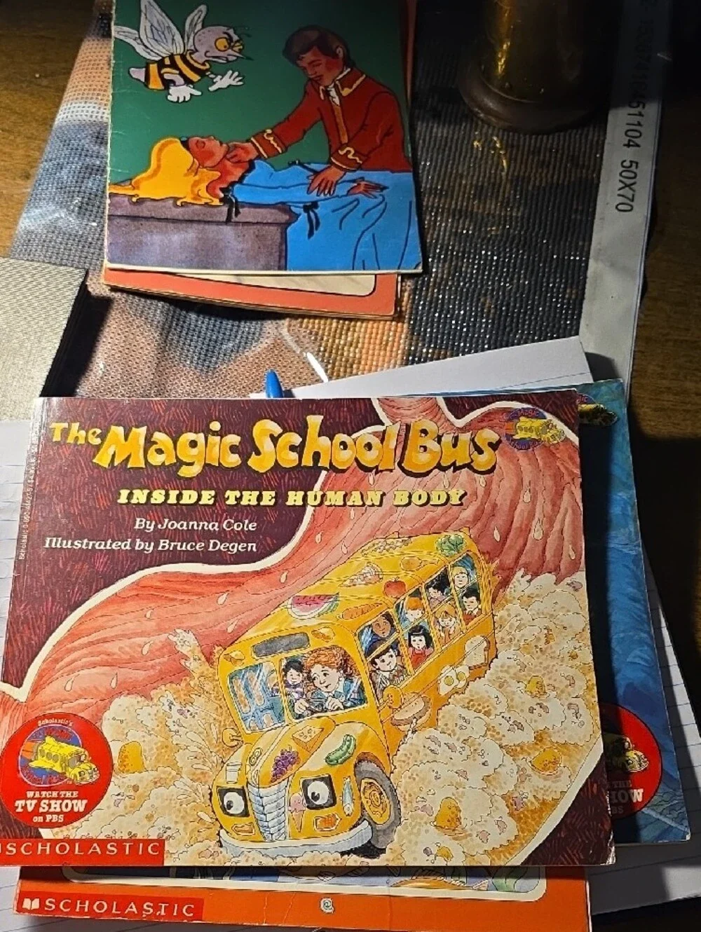 3 Vintage Scholastic The Magic School Bus: On the Ocean Floor -